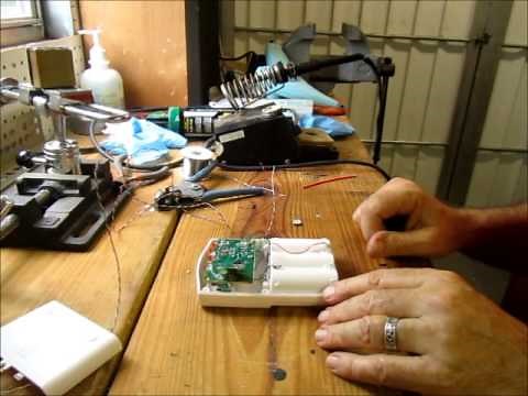 How to Trigger Halloween props with wireless PIR from Harbor Freight