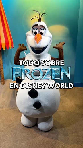 Todo sobre Frozen ❄️⛄️ en Disney World 🏰 #frozen #olaf #anna #elsa #frozen2 #disneyworld #wdw #waltdisneyworld #disneyparks #magickingdom #epcot #hollywoodstudios #orlandoflorida #disneyfan