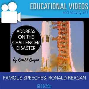 Famous Speeches Reagan Address on the Challenger Disaster Video & Activities