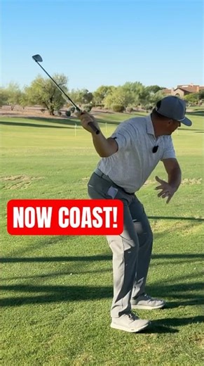 Swing Your Club Back With Energy To COAST!