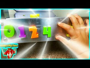 Fun Play With Magnetic Numbers Alphabets For Kids Rebby's PlayTime