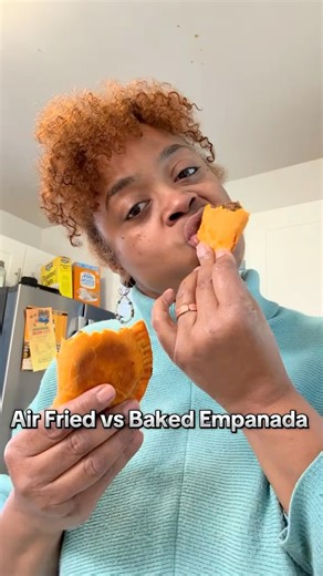 My deep fried empanadas went viral, but I’m trying something new. These are air fried & baked empanadas. I made them on livestream. Here’s the results of which one I liked best. | Vegan Soul Foodie