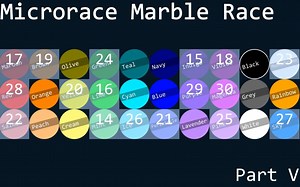 微型小球比赛 第五集 Microrace Marble Race Part V