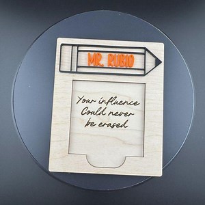 Personalized Teachers Notepad Holder - Etsy UK