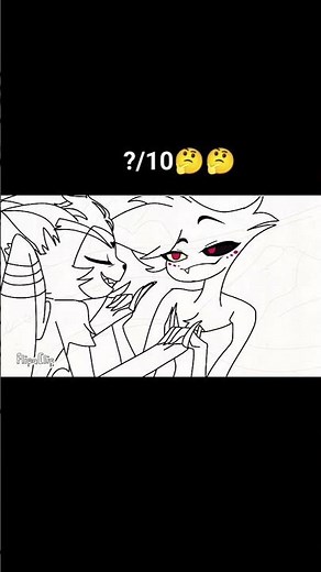 Easy baby version HuskerDust (Hazbin hotel Season 2)😽😽😈😈#hazbinhotel#huskerdust#animation