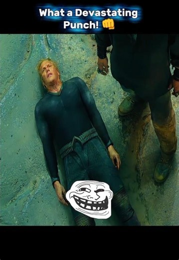 Black Manta’s Brutal Punch To Orm! 😱 #Aquaman #DC #Shorts