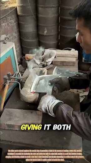 From Fire to Blade: Stainless Steel Knife Forging