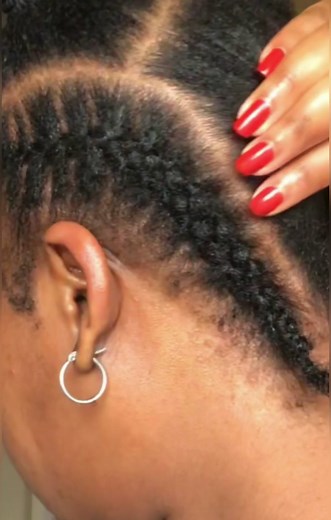 Inside Cornrows Hairstyle Tutorial | Natural Hair Tips