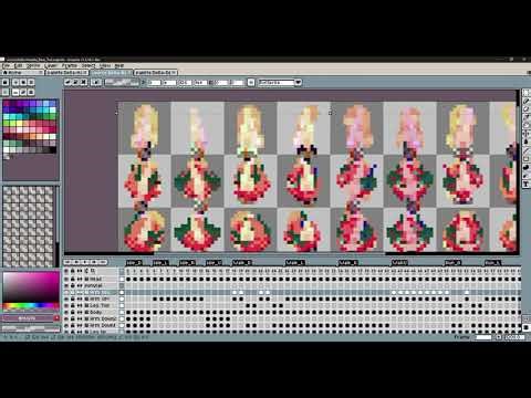 Bodypart Changing with Aseprite Tileset System
