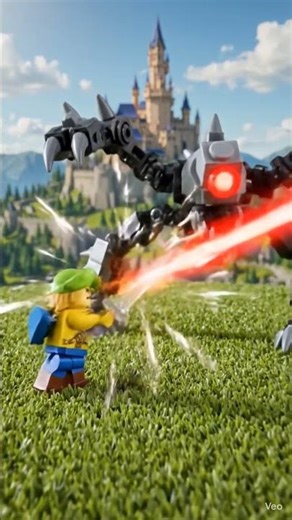 Link vs Guardian ⚔️ Epic LEGO Battle!