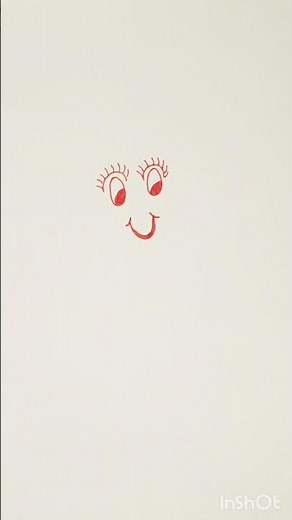Happy face | smile | easy art | easy drawing
