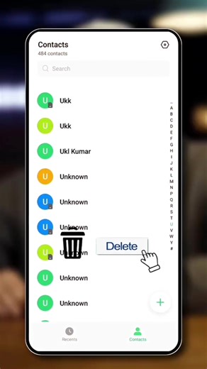recover deleted contacts 👌 . . . #cybertech #tech #tipsandtricks #secret #recovercontactsandroid