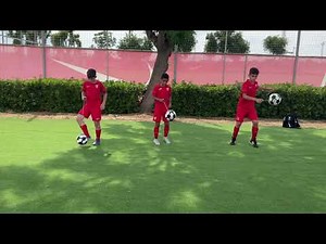 SenseBall at Sevilla FC. Improve your football skills!