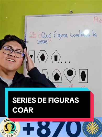 Series de Figuras COAR: Prepara tu Examen de Admisión