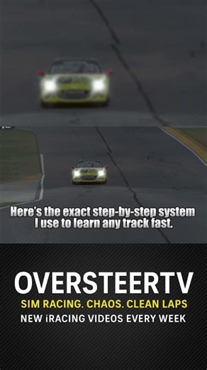 Stop guessing when learning a new track.This system works every time.#iracing #simracing #racingtips