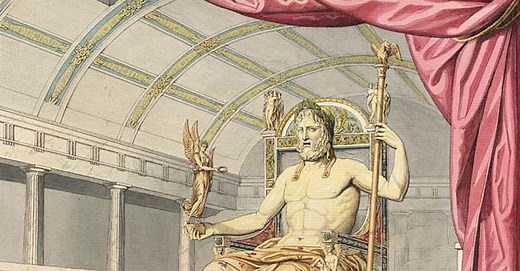 Statue of Zeus at Olympia