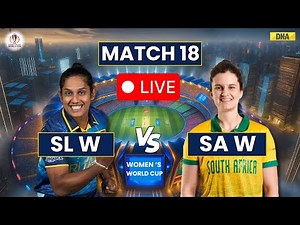 SL W Vs SA W Live: Sri Lanka Women Vs South Africa Women Live; Women's World Cup 2025; Sl vs Sa