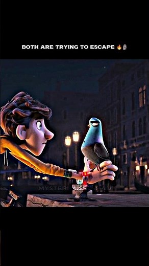 They both are trying to escape 🔥🗿 | Spies in Disguise | #animation #shorts ‪@MysteriousEdit-4u‬
