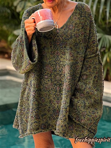 💥New in Hippie collection 🌈Unique designs blending classic and modern hippie elements ✨ High-quality, comfortable, and eco-friendly fabrics 🎁Up To 49% OFF This Week | Freehippie spirit