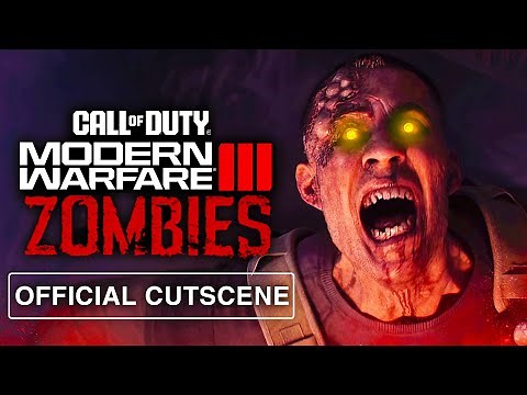 OFFICIAL MW3 ZOMBIES REVEAL TRAILER GAMEPLAY CUTSCENE!