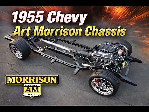 Art Morrison chassis for 1955 Chevy by MetalWorks Classic Auto Restoration for our in-house build.