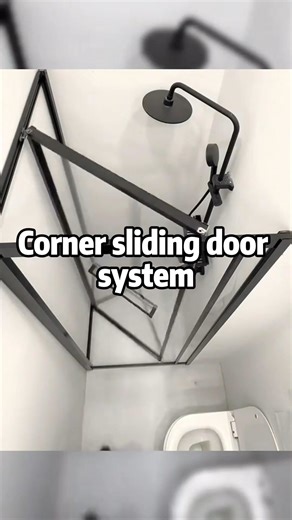 Designed for tight and functional spaces. This corner sliding door system is ideal for bathrooms, restrooms, small spaces, and display areas, allowing doors to slide smoothly around corners without blocking movement. A clean, space-saving solution that enhances both functionality and visual flow. We support whole-home customization for cabinets, doors, and windows. #CornerSlidingDoor #BathroomDesign #RestroomDesign #SmallSpaceSolutions #SpaceSavingDoor #ModernInteriors #InteriorHardware #Display