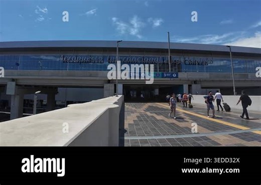 Lima, Peru - March 16, 2026 - the new Jorge Chavez International Airport main terminal Stock Video Footage - Alamy