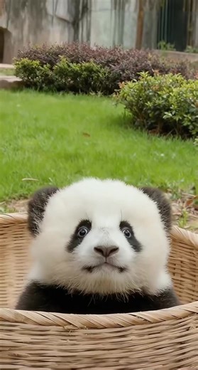 Giant pandas: Nature’s fluffiest paradox 🐾 They eat bamboo all day but their gut is built for meat 🤯 Can barely digest 17% of what they munch… yet still chonk 😌 Also, newborn pandas are smaller than a butter stick! 📏 AnimalFacts #Panda #Nature #ScienceTok