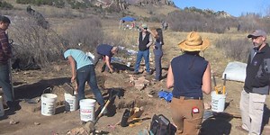 First look at archaeological dig near Garden of the Gods