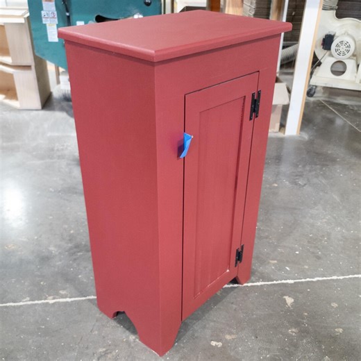 Solid Wood Jelly Cupboard, Primitive Cabinet - Solid Red - Etsy