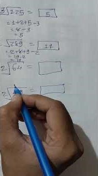 Square Root tricks