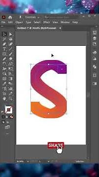 🎨 How to Use Replace Spine in Illustrator Blend Tool (Easy & Powerful Tutorial!) #trending #shorts