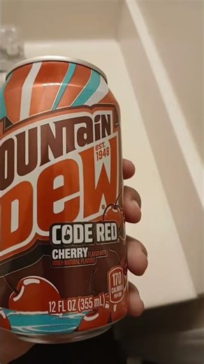 I got the mountain dew code red