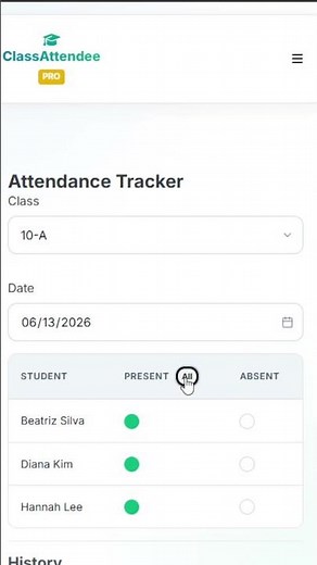 How to Track Student Attendance Without Spreadsheets #attendancetracker