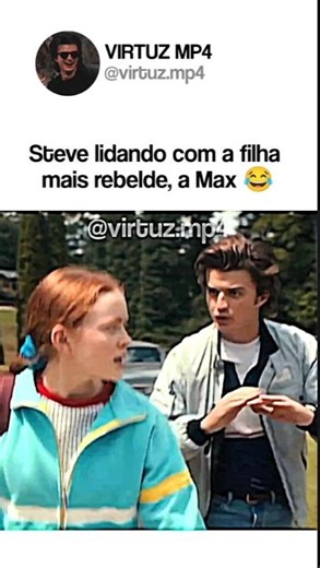 Max desobedecendo o Steve 😂 #strangerthings #edit #memes