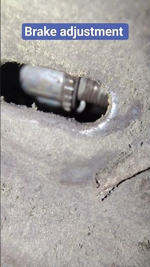 brake adjustment #forklift #liners #brakeshoe #viral #youtubeshort #viralvideo