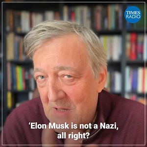 “I heard a very good joke yesterday, someone said: ‘Musk is not a Nazi, Nazis made really good cars.’” Stephen Fry says he’s “saddened” to have left social media, but now sees it as “polluted” under the control of tech giants like Musk and Zuckerberg. | Times Radio