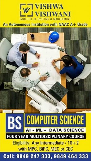 BS AI & ML Program Demystified Professor Insights @ Vishwa Vishwani Institutions #bscs | ABN