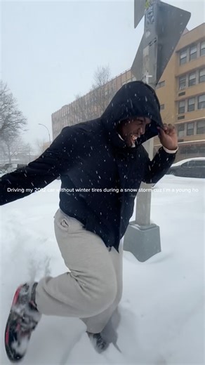 Tim Daly | Yea I was slipping and sliding but this young ho made it home 😜 She actually did so good, really proud of her 🤣🤣🤣🤣 #youngho #snowstorm | Instagram