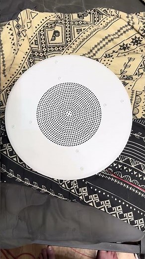 Atlas FD72W Ceiling Speaker Test with Back Can On