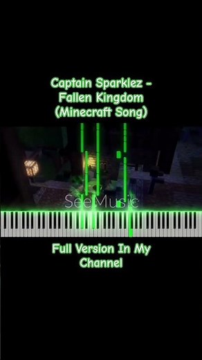 Captain Sparklez - Fallen Kingdom (Minecraft Song) #aminecraftmovie #minecraft #minecraftmovie