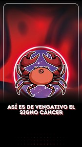 Así es de vengativo el signo Cáncer... | Hóroscopo Network Cáncer