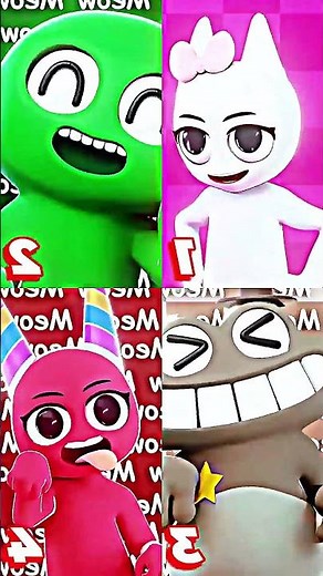 Garten of Banban Four Panel Monster Meow Challenge #GartenOfBanban #JumboJosh #Banbalina