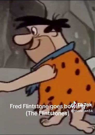 Fred Flintstone Goes Bowling: A Nostalgic Cartoon Adventure