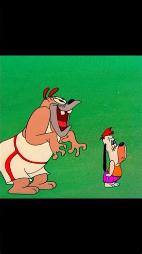 Droopy Dog vs Wolf Funny Race 😂 #Shorts #Droopy