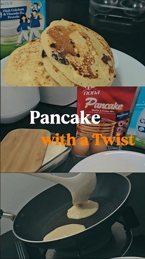 Double Cheesy Pancake | Easy Pancake Recipe | simple Breakfast | Easy cooking Steps | Easy recipe 😋