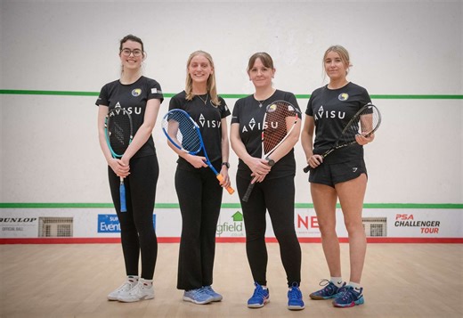 WATCH - Inverness Squash Club make history entering women's team in Scottish League
