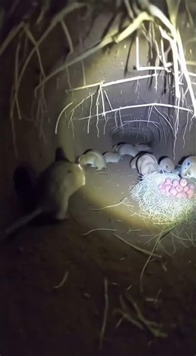 Exploring a Hidden Animal Colony 🛀🧎‍♀️ #cute #secretsofthejungle #wildlife