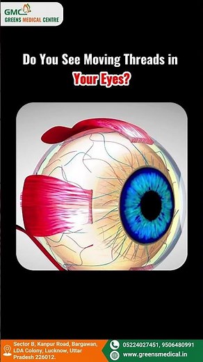 Seeing Moving Threads in Your Eyes? Here’s Why | Dr. Jatinder Wahi 👁️