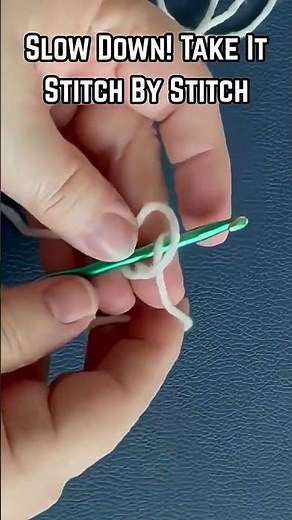 How To Crochet For Beginners 👉 Slip Knot & Chain Stitch Tutorial!